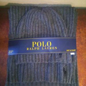 Polo Ralph Lauren hat & scarf set